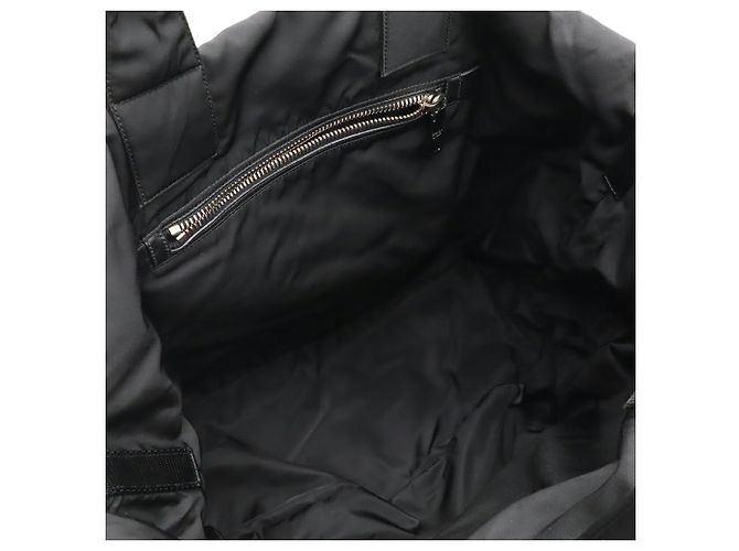 Borsa Tote e a Tracolla Reversibile Prada Nero - vista 7