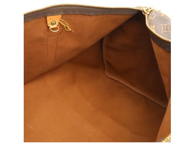 Louis Vuitton Monogram Keepall Bandoulière 50 Boston Bag Marrone - vista 7