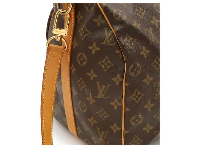 Louis Vuitton Monogram Keepall Bandoulière 50 Boston Bag Marrone - vista 8