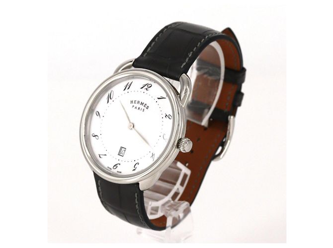 Hermès Relógio de pulso Hermes Arceau AR7Q.810 em aço inoxidável, quartzo - vista 2