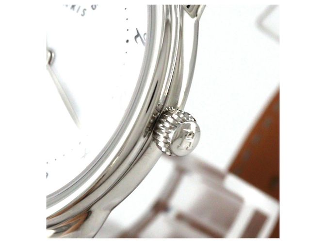 Hermès Relógio de pulso Hermes Arceau AR7Q.810 em aço inoxidável, quartzo - vista 3