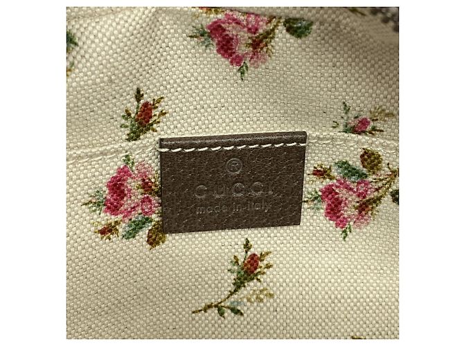 Borsa a tracolla Gucci GG Supreme Marrone - vista 5