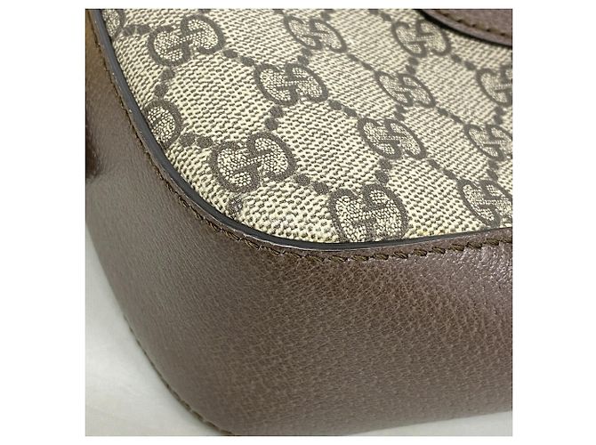 Borsa a tracolla Gucci GG Supreme Marrone - vista 6