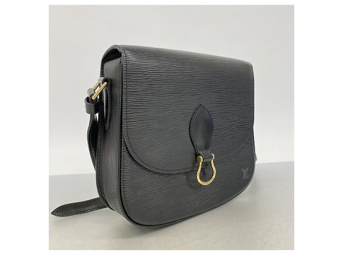 Borsa a tracolla Louis Vuitton Epi Cartouchiere Nero - vista 2