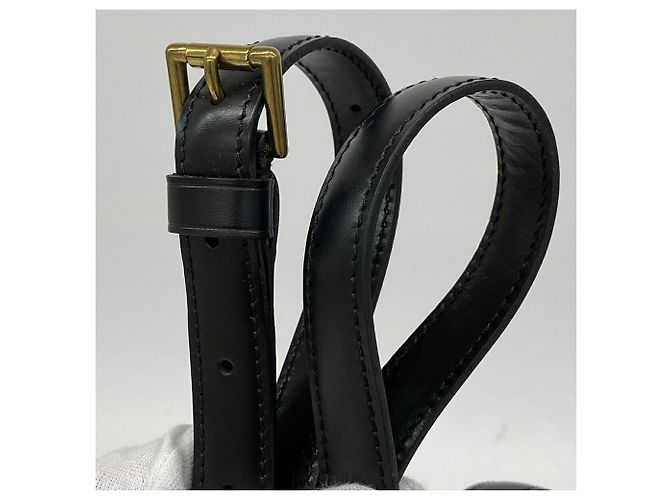 Borsa a tracolla Louis Vuitton Epi Cartouchiere Nero - vista 9