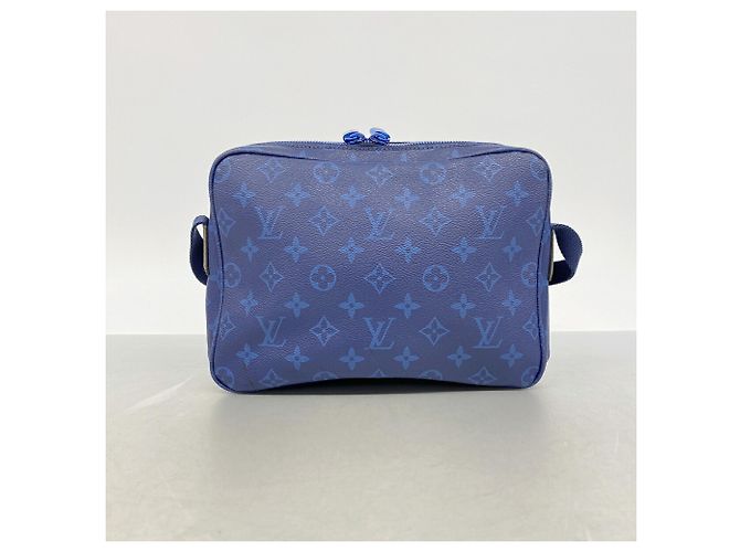 Borsa a tracolla Louis Vuitton Monogram Pacific PM Blu - vista 10