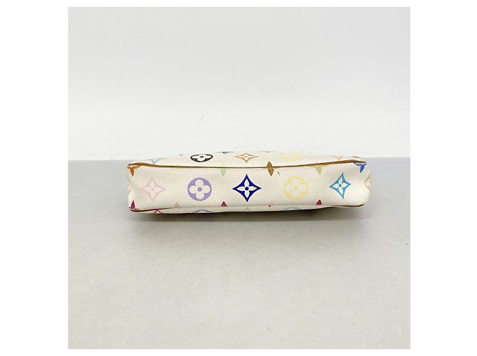 Louis Vuitton Monogram Multicolor Pochette Accessoires M92649 Bianco - vista 3