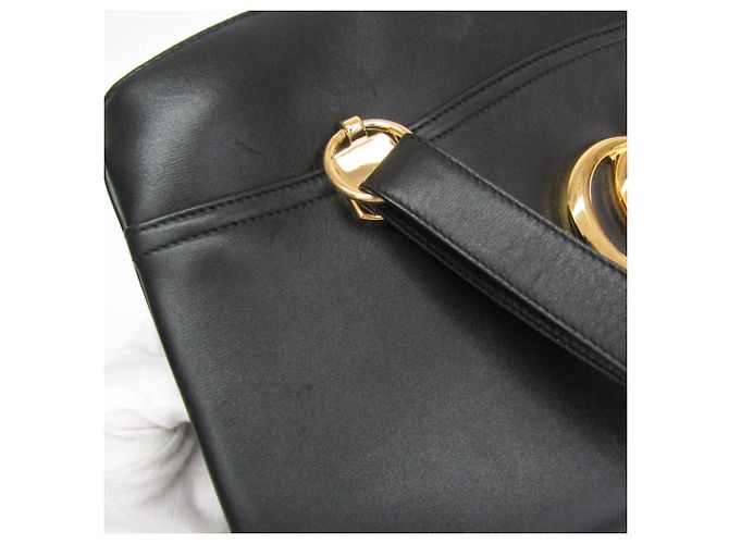Borsa a mano Gucci GG Marmont Arli Large in pelle Nero - vista 7