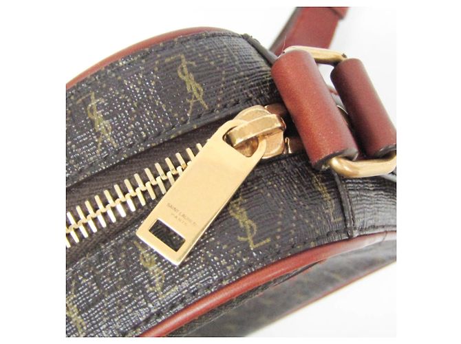 Borsa a tracolla Yves Saint Laurent Cassandre Marrone Marrone scuro - vista 16