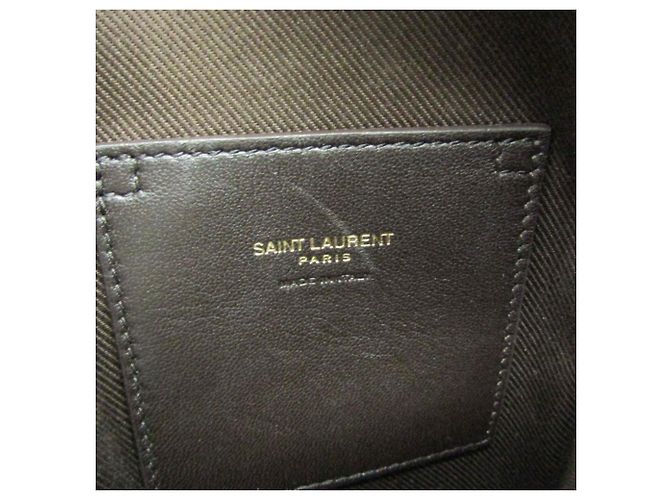 Borsa a tracolla Yves Saint Laurent Cassandre Marrone Marrone scuro - vista 19