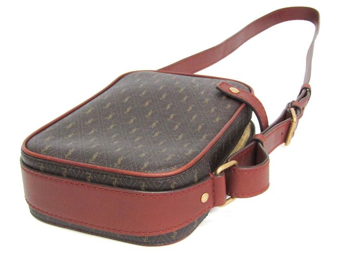 Borsa a tracolla Yves Saint Laurent Cassandre Marrone Marrone scuro - vista 2