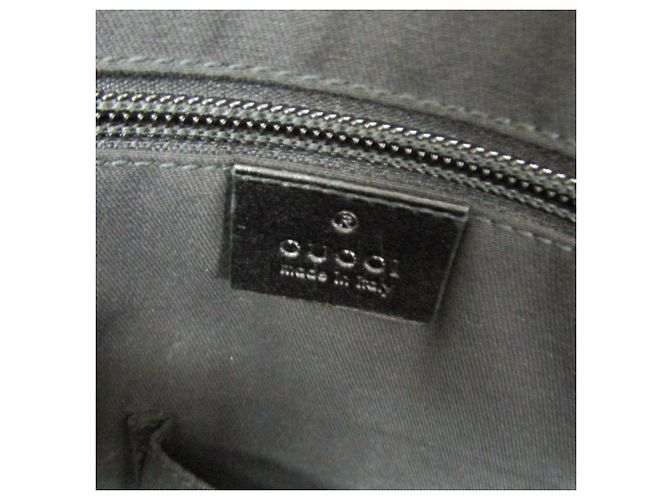 Borsetta in pelle da uomo Gucci GG embossed Nero - vista 18