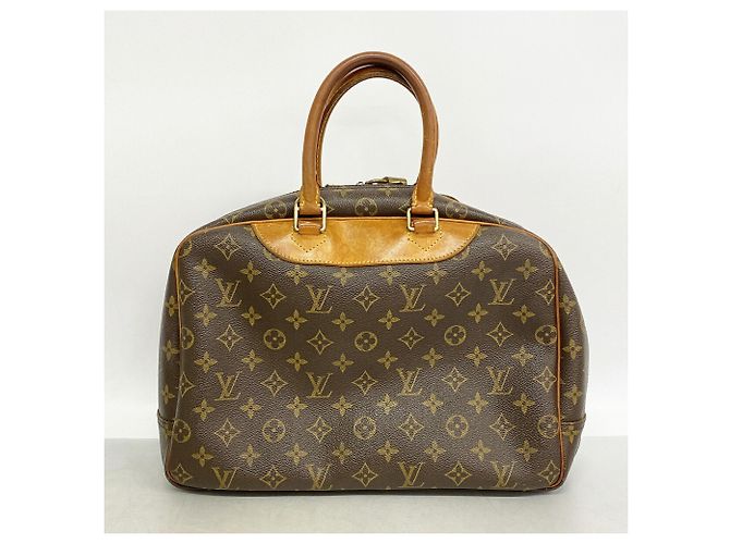 Borsa Louis Vuitton Monogram Deauville Marrone - vista 12