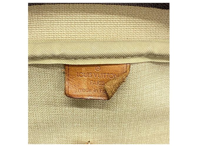 Borsa Louis Vuitton Monogram Deauville Marrone - vista 5