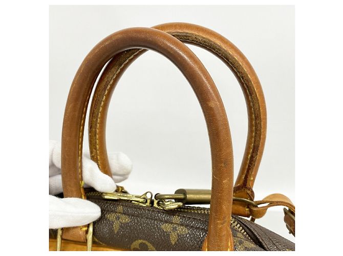 Borsa Louis Vuitton Monogram Deauville Marrone - vista 7