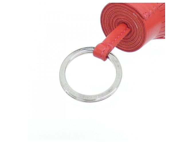 Hermès Portachiavi Hermes Carmen 077894CJ Rosso - vista 3