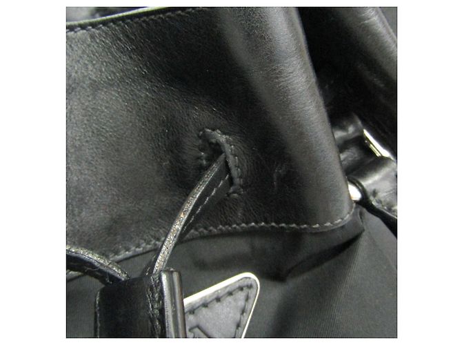 Prada Tessuto Soft BR3555 Tote Bag Schwarz - Ansicht 12