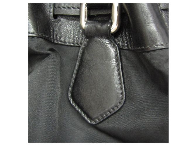 Prada Tessuto Soft BR3555 Tote Bag Schwarz - Ansicht 16