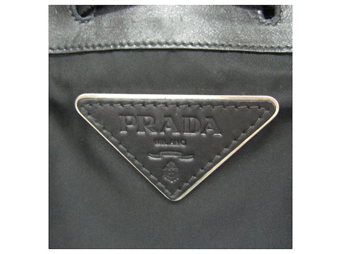 Prada Tessuto Soft BR3555 Tote Bag Schwarz - Ansicht 18