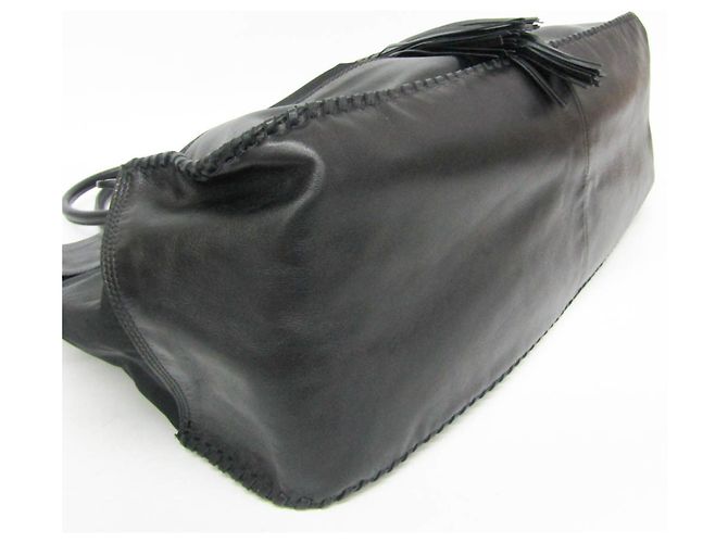 Prada Tessuto Soft BR3555 Tote Bag Schwarz - Ansicht 9