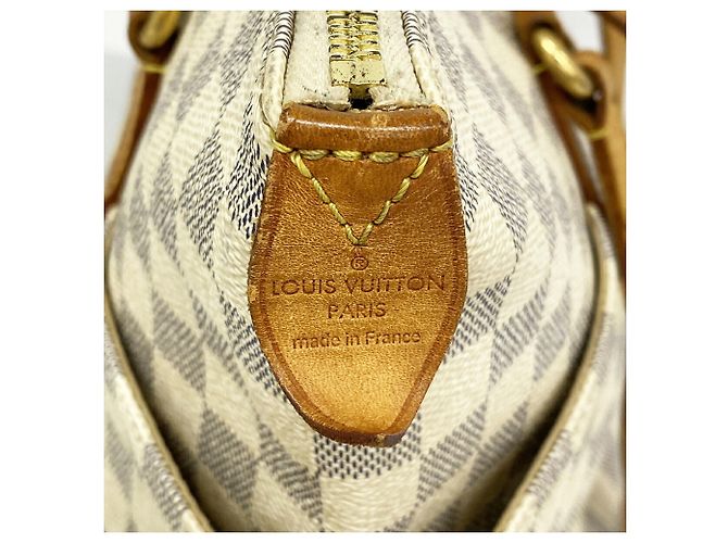 Borsa Tote Louis Vuitton Damier Azur Totally MM Bianco - vista 5