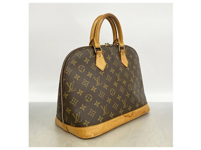 Borsa Louis Vuitton Alma Monogram M51130 in Brown Marrone - vista 2