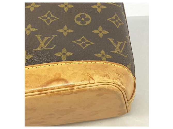 Borsa Louis Vuitton Alma Monogram M51130 in Brown Marrone - vista 6