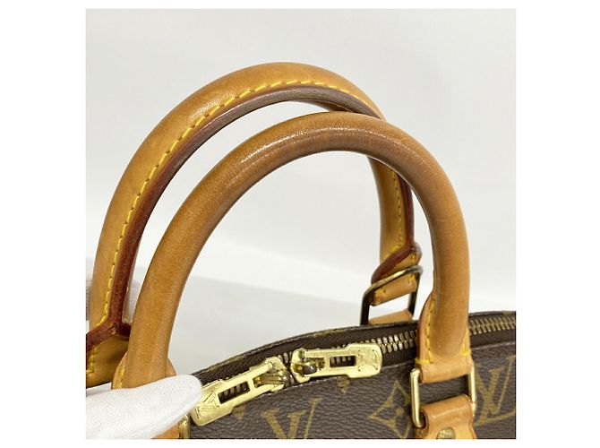 Borsa Louis Vuitton Alma Monogram M51130 in Brown Marrone - vista 9