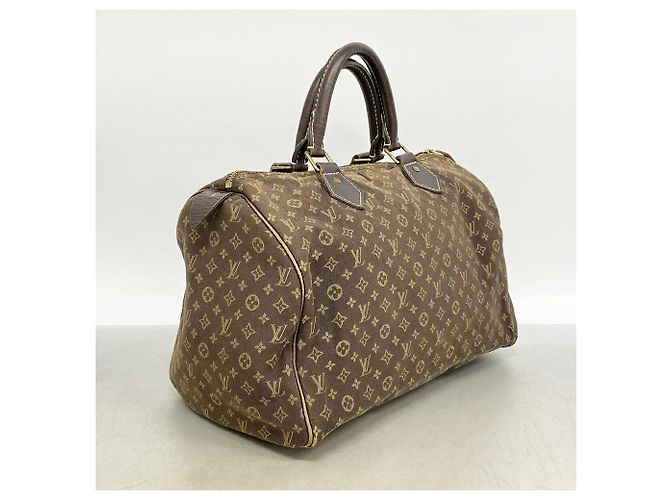 Borsa Louis Vuitton Monogram Mini Lin Speedy 30 Damier ebene - vista 2