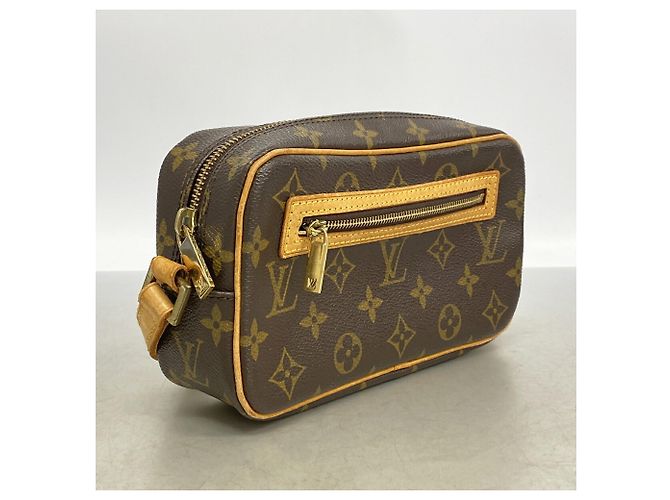 Louis Vuitton Monogram Pochette Cite Schultertasche Braun - Ansicht 2