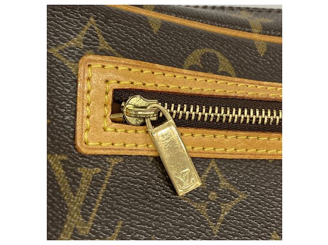 Louis Vuitton Monogram Pochette Cite Schultertasche Braun - Ansicht 9