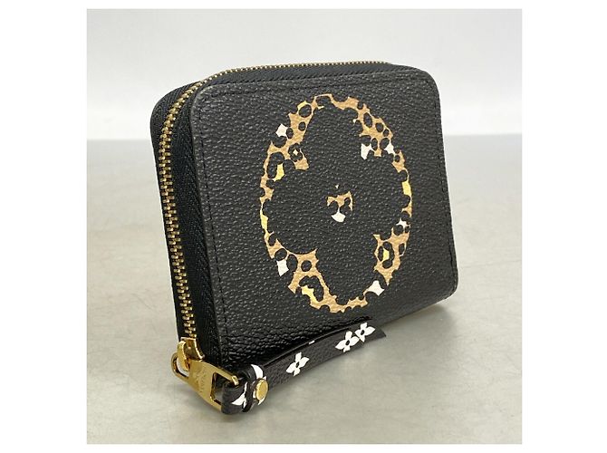 Monedero Zippy Louis Vuitton Monogram Jungle Negro Amarillo - vista 2