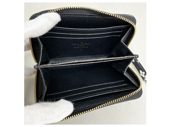 Monedero Zippy Louis Vuitton Monogram Jungle Negro Amarillo - vista 3