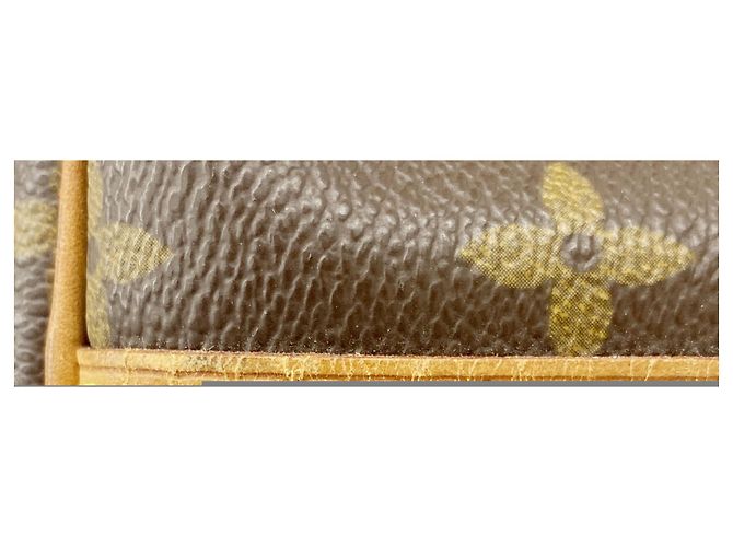 Louis Vuitton Boston Monogram Keepall Bandoulière 50 Marrone - vista 5