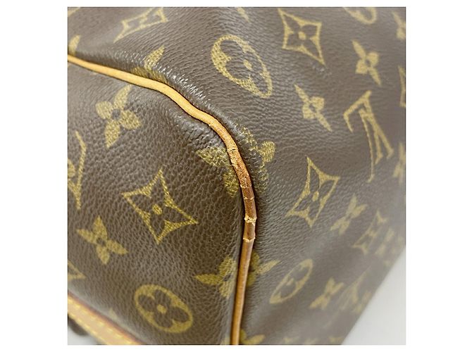 Louis Vuitton Boston Monogram Keepall Bandoulière 50 Marrone - vista 6