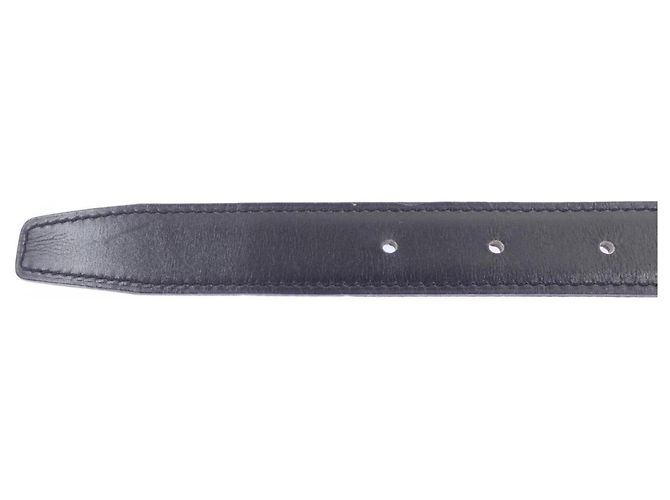 Hermès Cinturón Hermes Mini Constance 24mm Castaño Negro - vista 4