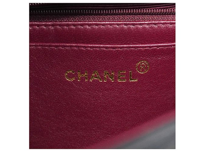Borsa Chanel in pelle d'agnello matelassé nera Nero - vista 5