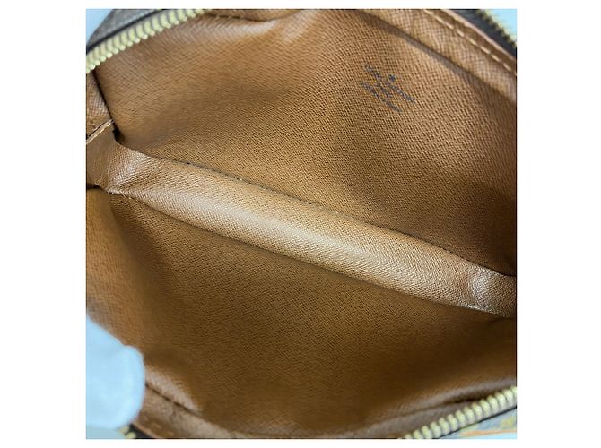 Louis Vuitton Monogram Pochette Marly Bandoulière Shoulder Bag Marrone - vista 4