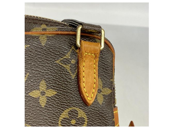 Louis Vuitton Monogram Pochette Marly Bandoulière Shoulder Bag Marrone - vista 8
