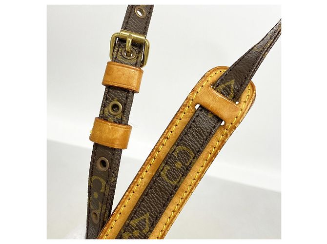 Louis Vuitton Monogram Pochette Marly Bandoulière Shoulder Bag Marrone - vista 9
