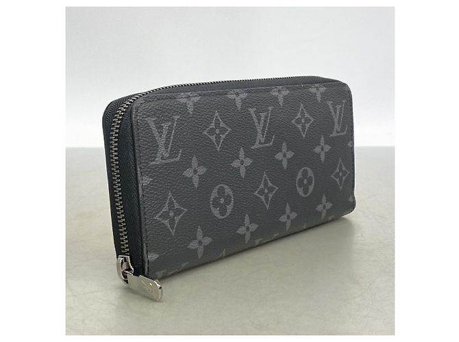Louis Vuitton Monogram Eclipse Zippy Wallet Black - view 2