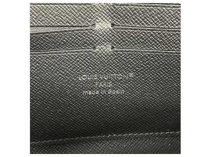 Louis Vuitton Monogram Eclipse Zippy Wallet Black - view 4