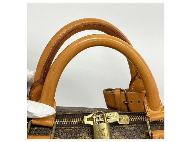 Louis Vuitton Monogram Keepall Bandoulière 60 Marrone - vista 10