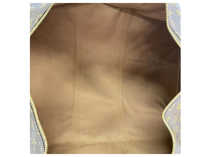 Louis Vuitton Monogram Keepall Bandoulière 60 Marrone - vista 4