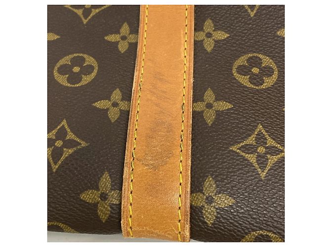 Louis Vuitton Monogram Keepall Bandoulière 60 Marrone - vista 9