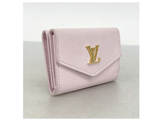 Louis Vuitton Lockme Tri-fold Geldbörse Pink - Ansicht 2
