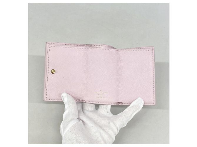 Louis Vuitton Lockme Tri-fold Geldbörse Pink - Ansicht 3