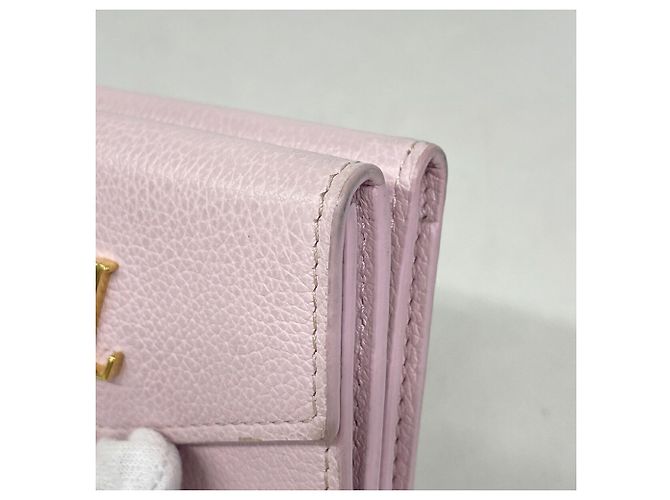 Louis Vuitton Lockme Tri-fold Geldbörse Pink - Ansicht 6