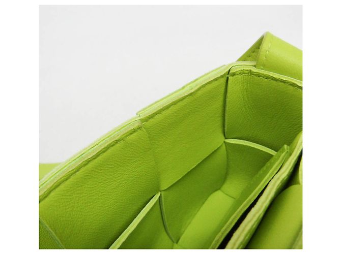 Borsa a tracolla Bottega Veneta Intrecciato Cassette Verde - vista 12
