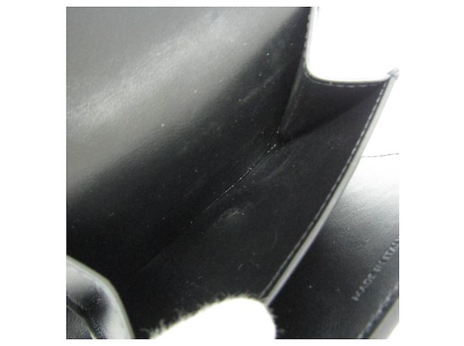 Céline Celine Triomphe Small Flap Wallet Schwarz - Ansicht 4